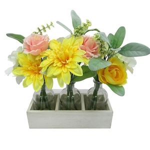 Artificial Mixed Floral Arrangement Table Decor